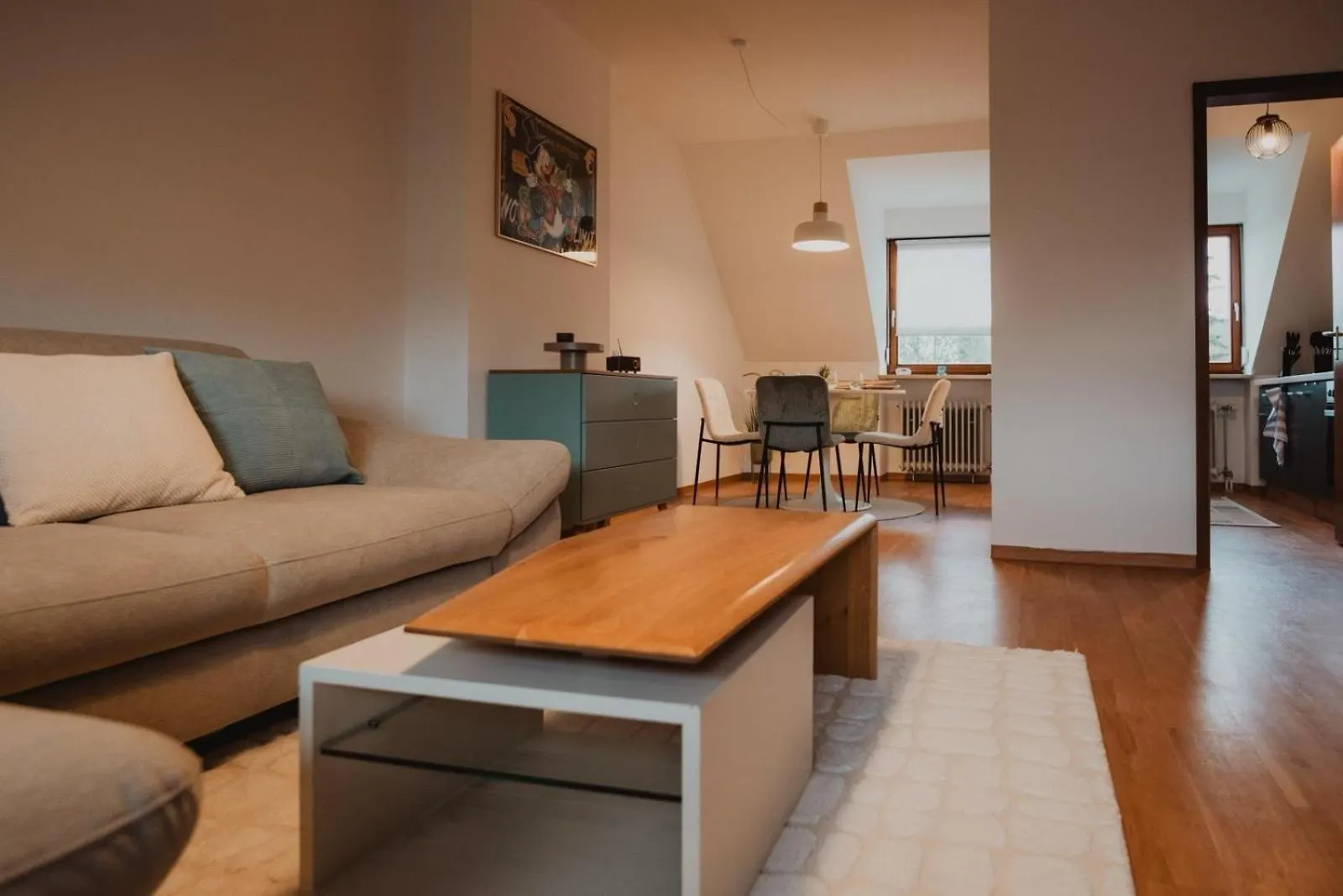 Apartmán Zentral, Loggia, Tg-Platz Augsburg